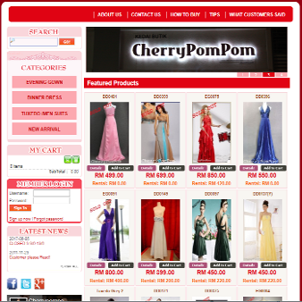 CherryPomPom - Online Boutique