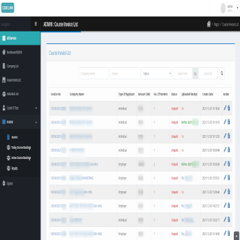 CIDB Link Invoicing
