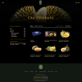 Serene Orchard eCommerce